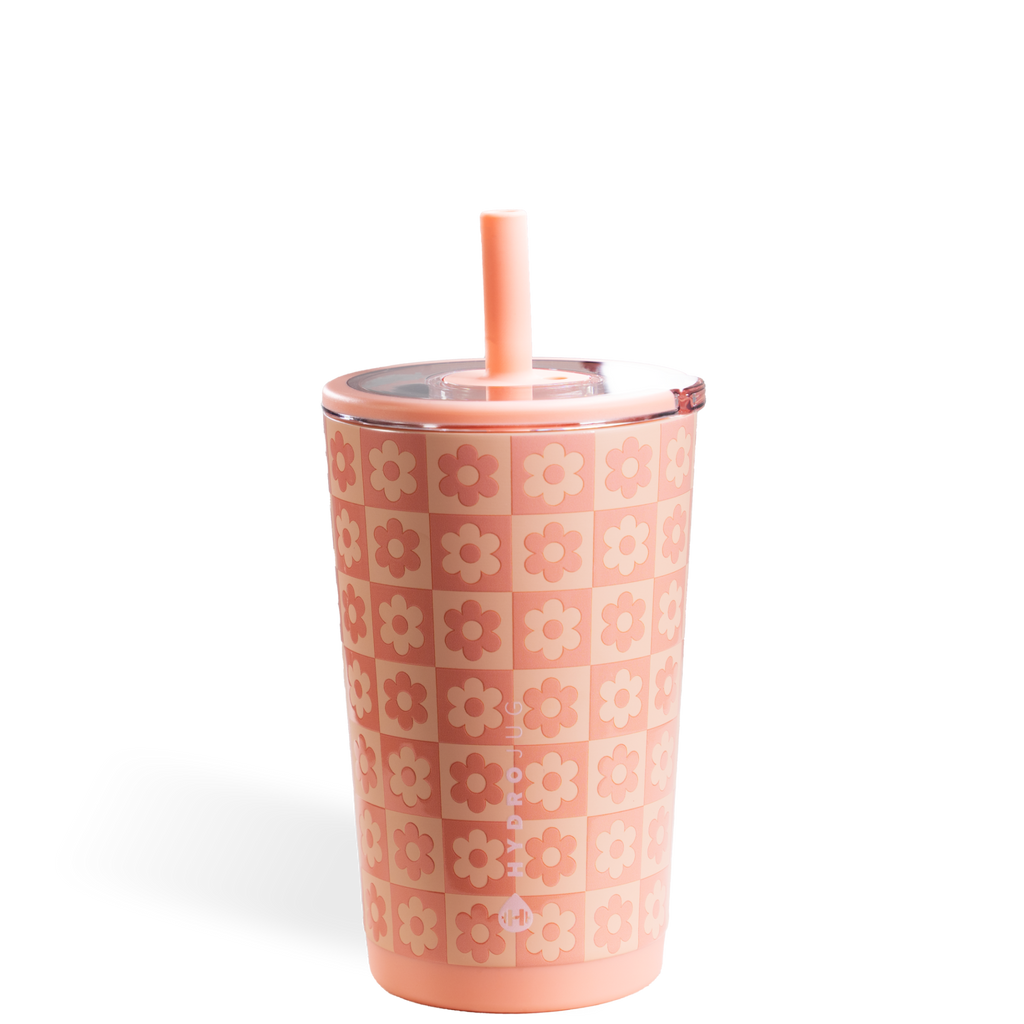 Everyday Tumbler 14oz - Daisy Checkers