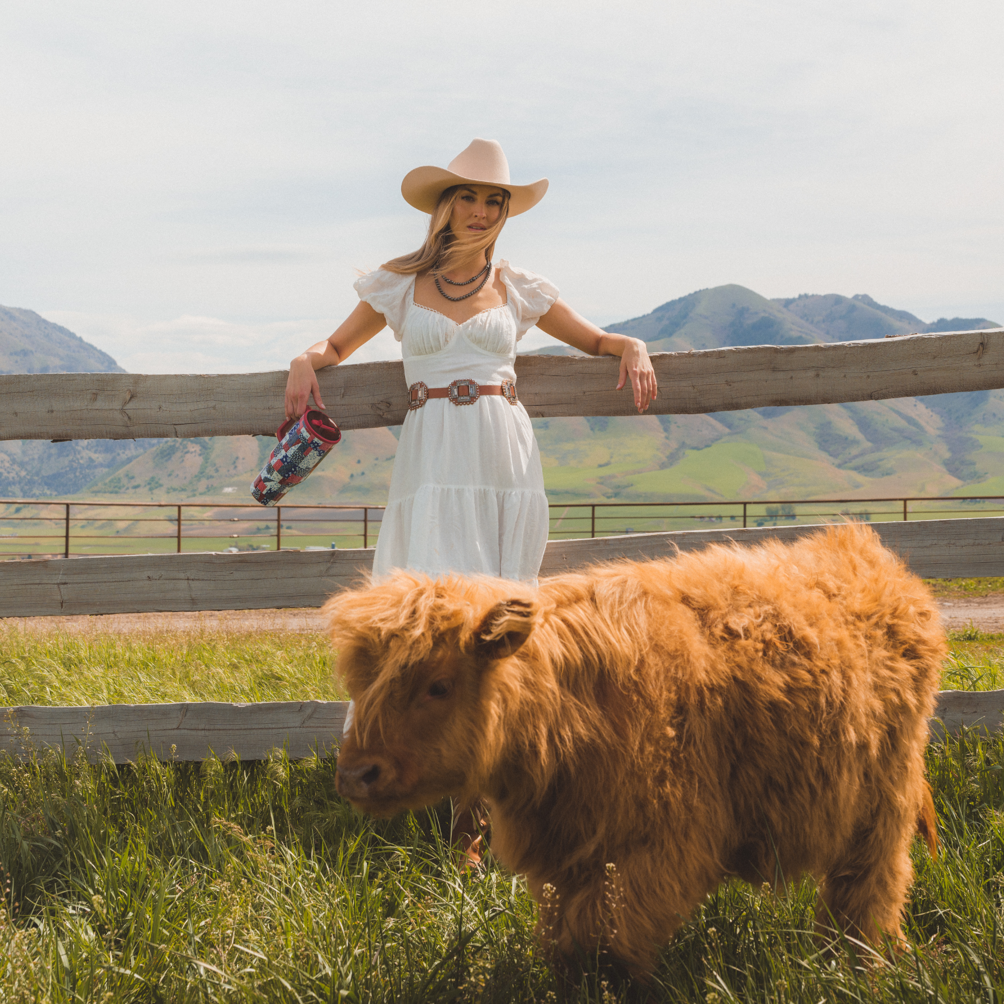 Traveler 32oz - Quilted Americana